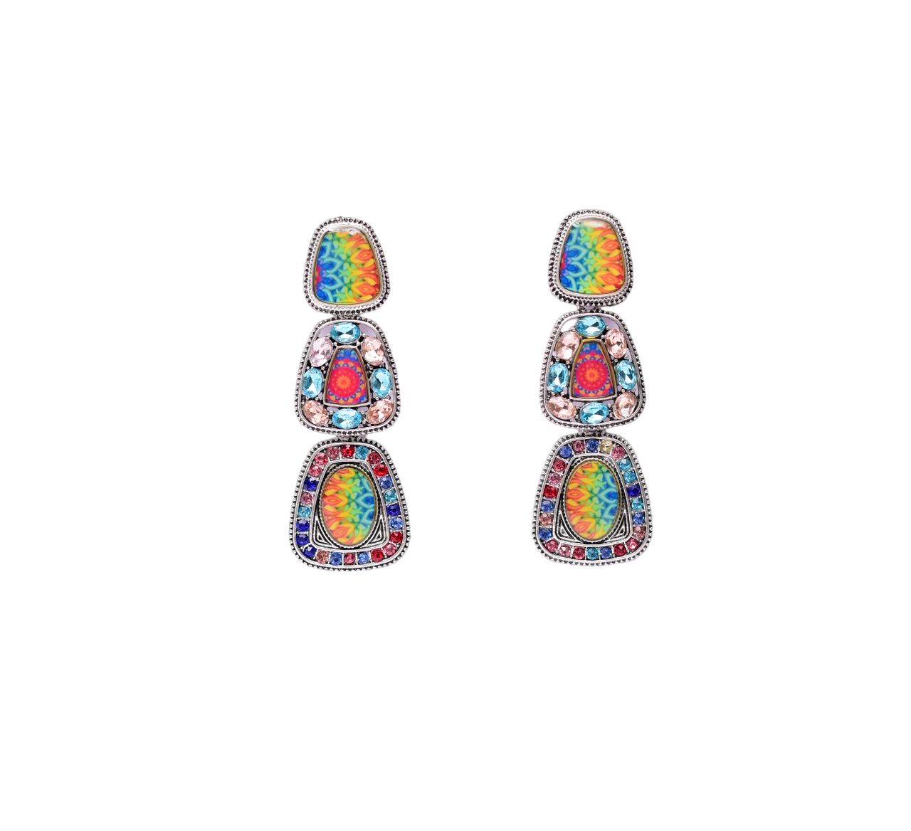 Namokriti Boho Statement Earrings – Vintage Charm with Modern Flair